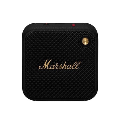 Marshall Willen 10W Portable Bluetooth Speaker,Dust Resistant, 15 Hours of Playback Time