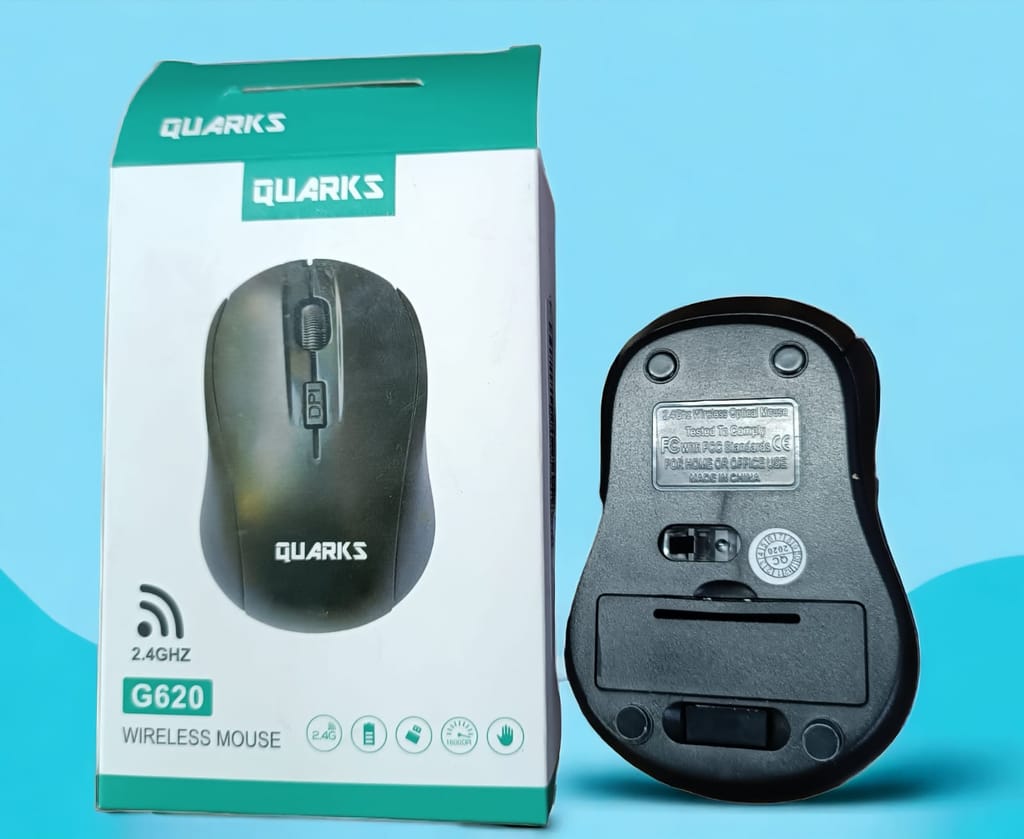 Long Range Master: Quarks Wireless Mouse G620 - Precise, Comfortable, & Budget-Friendly