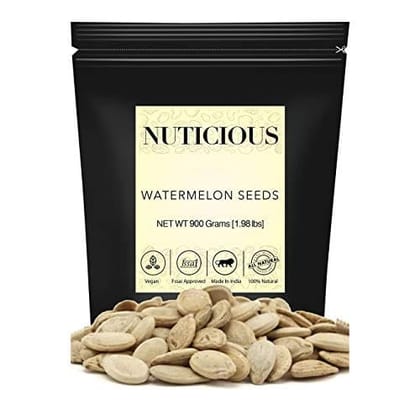 NUTICIOUS Watermelon Seeds-900 gm