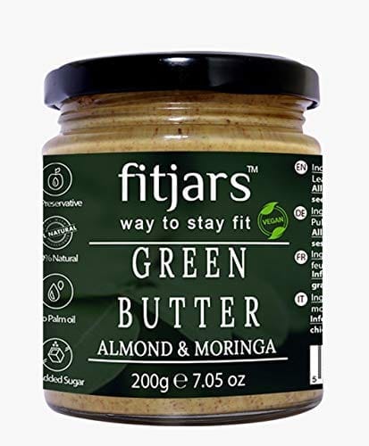 FITJARS Almond Butter with Moringa ,200 g