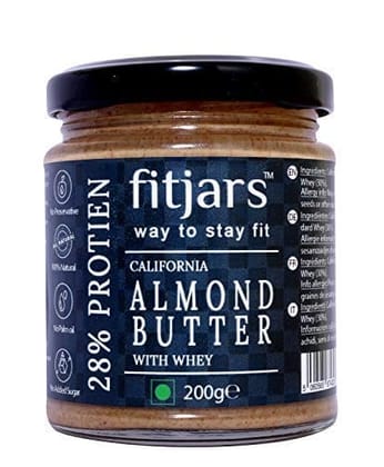 FITJARS - Almond Butter(Badam) with High protein  200 G