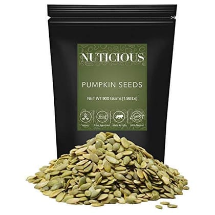 NUTICIOUS Pumpkin Seeds Raw-900 gm