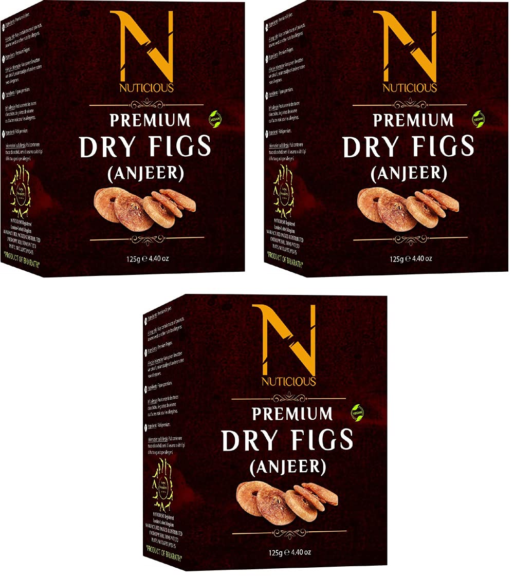 NUTICIOUS DRYFUITS  Anjeer Nuts and Seeds 375 gm