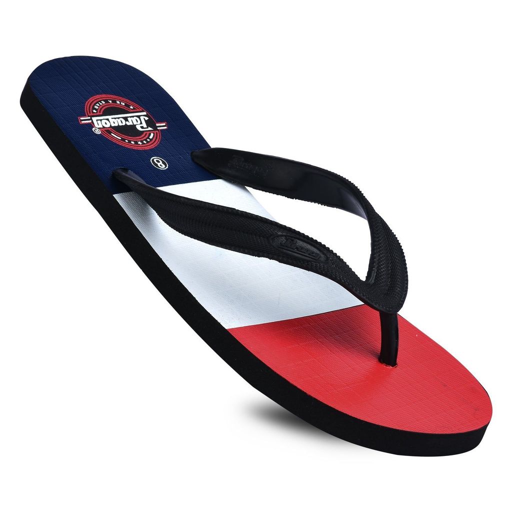 Paragon White Trendy Lightweight Casual Flip Flops for Men