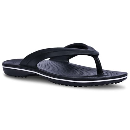 Paragon Daily Wear Lightweight Black and White Flip Flops for Men