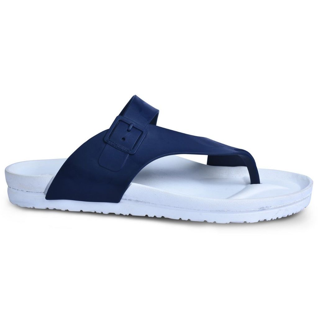 Men's Stylish floaters sandals designed for comfort - K3405G-WHT)