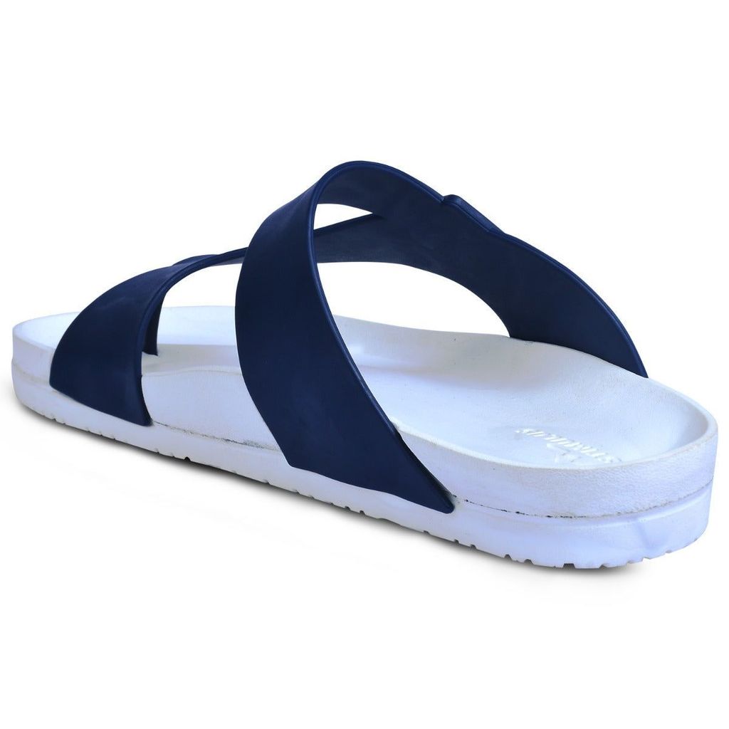 Men's Stylish floaters sandals designed for comfort - K3405G-WHT)