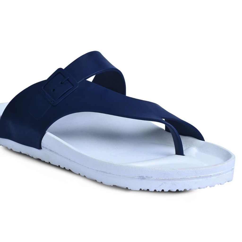 Men's Stylish floaters sandals designed for comfort - K3405G-WHT)