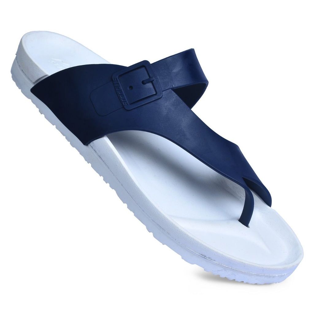 Men's Stylish floaters sandals designed for comfort - K3405G-WHT)