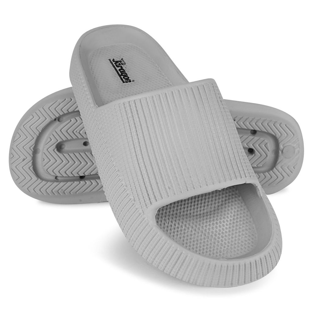 Paragon Everyday Comfort Lightweight, Durable, Waterproof Slides for Men with Modern Weave Design and Extra Sole Support | Casual Slider Sandals for Men