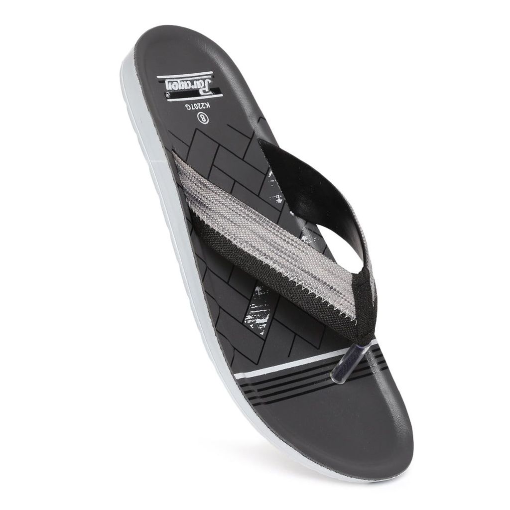 Paragon Vertex Men's Grey Slippers