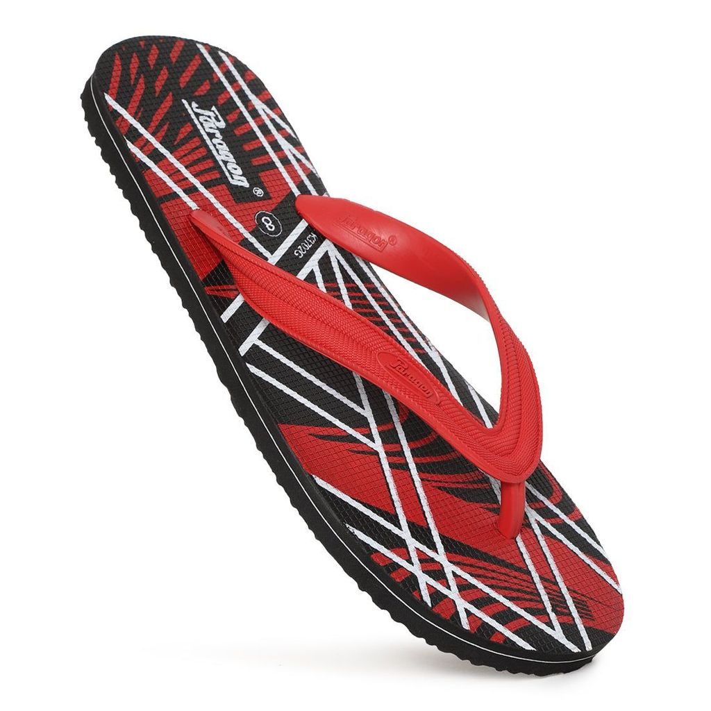 Paragon Walkaholic Men's Red Slippers