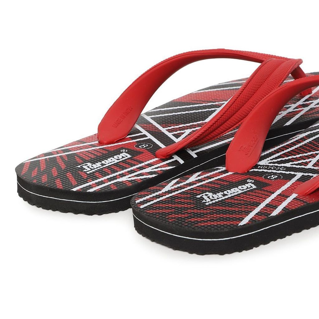 Paragon Walkaholic Men's Red Slippers