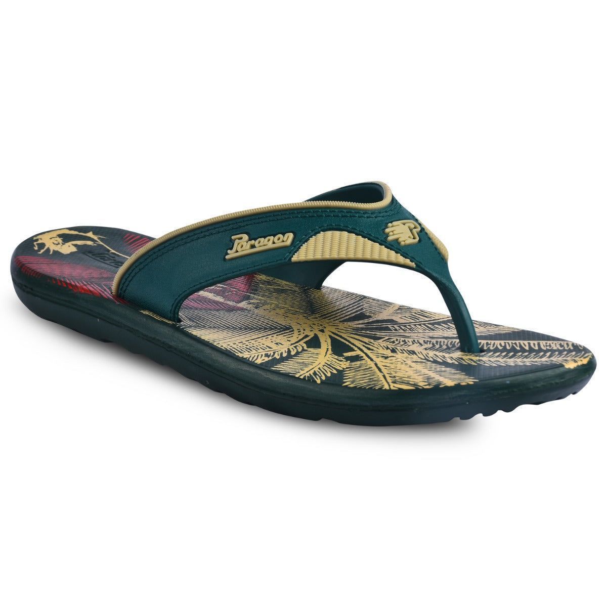 Paragon Men Green Flip Flops (K3411G-MIG)
