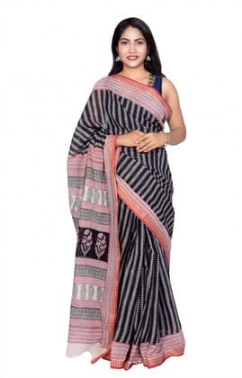 Tribes India Handwoven Cotton Saree 1TTXSARMP17163-27 Tribes India Handwoven Cotton Saree 1TTXSARMP17163-27