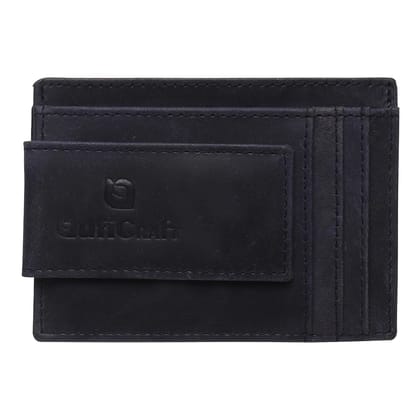 QufiCraft Genuine Leather Card Holder Wallet | Credit/Debit Card/Slim Minimalist | Office ID for Mens and Boys (5 Card Slots) (1 ID Window Slots) (Blue) QufiCraft Genuine Leather Card Holder Wallet | Credit/Debit Card/Slim Minimalist | Office ID for Mens and Boys (5 Card Slots) (1 ID Window Slots) (Blue)