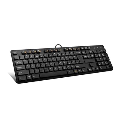 Circle C23 Performer Black USB Wired Multimedia Keyboard (3Yr Brand Warranty)