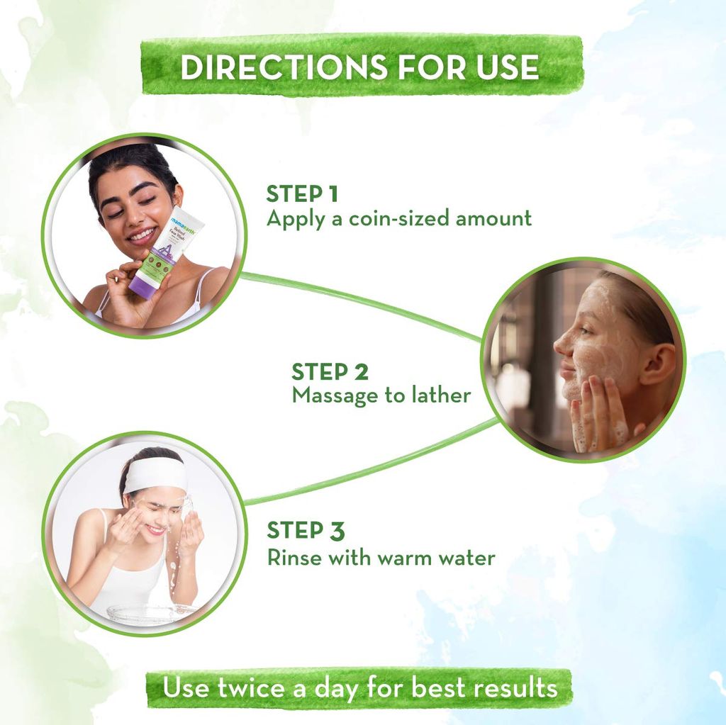 Mamaearth Retinol with Retinol & Bakuchi for Fine Lines and Wrinkles Face Wash (100 ml)