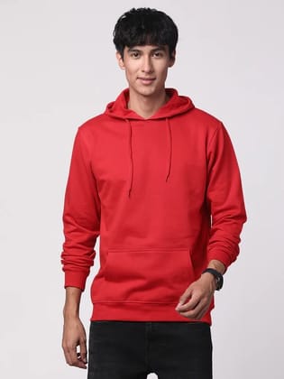 Men Red Hoddie Classic