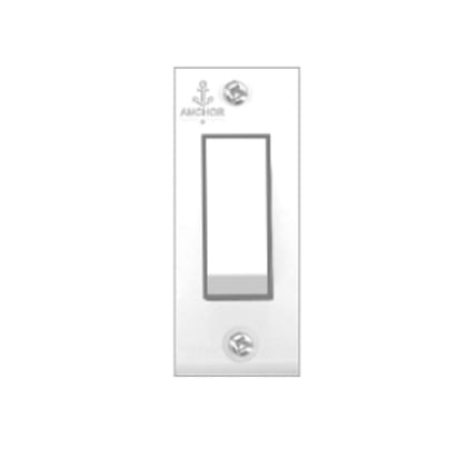 Anchor 6A 1 Way Polycarbonate Switch (White) -20 Pieces