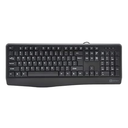Live Tech X2 Wired USB Keyboard with palm rest