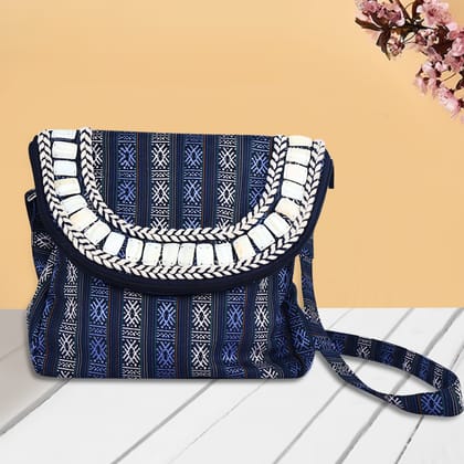fcity.in - Trendy Cotton Sling Bag / Myhra Trendy Cotton Kutchi Work Sling  Bags