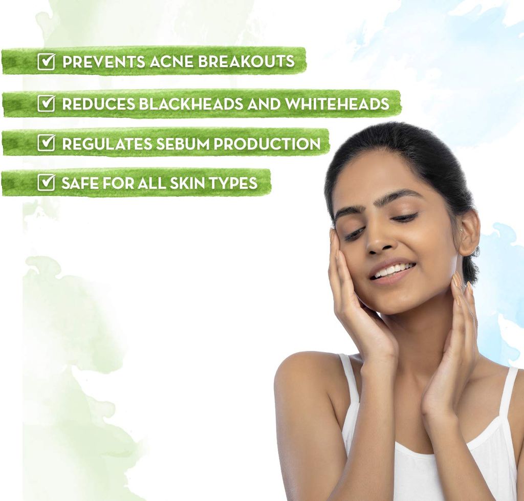 Mamaearth Tea Tree Face Serum For Acne Prone Skin With Tea Tree & Salicylic Acid For Acne & Pimples, 30ml