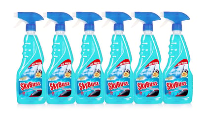 Skybust Glass Cleaner 500ml Pack 6