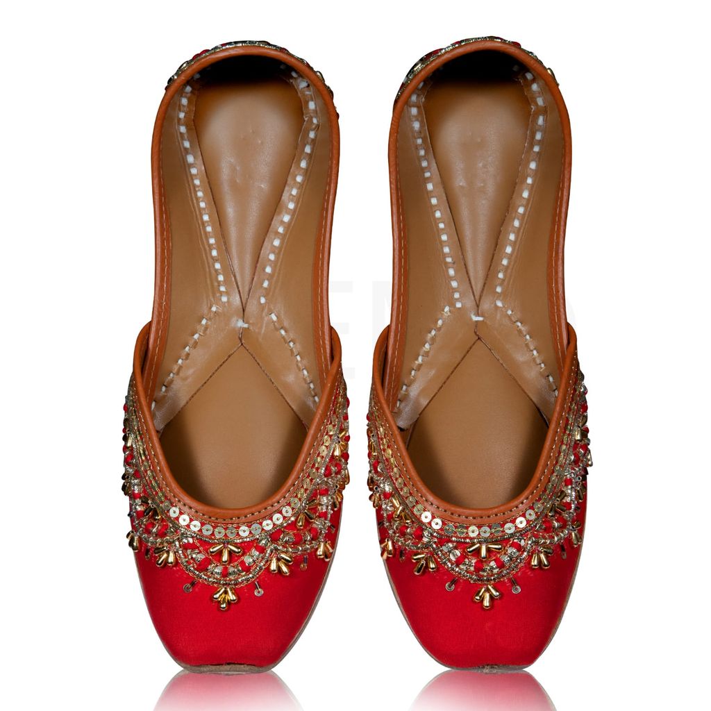 Indian Party & Wedding Style Jutties Royal Outfit for Women & Girls