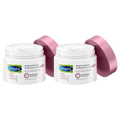 Cetaphil Bright Healthy Radiance Day Protection Cream (50 gm each) Pack Of 2 Cetaphil Bright Healthy Radiance Day Protection Cream (50 gm each) Pack Of 2