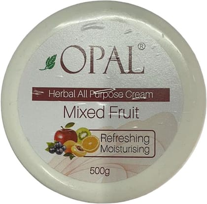 Opal Herbal Mixed Fruit Cream Refreshing Moisturising Cream - 500GM
