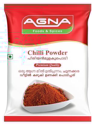 Agna Kashmiri Piriyan Chilli Powder - No Artificial Colors or Preservatives