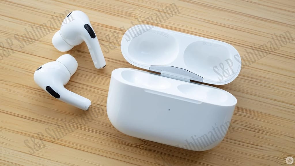 S&P Sublimation AirPods Pro with MagSafe Case (USB-C) Bluetooth Headset  (White, True Wireless)