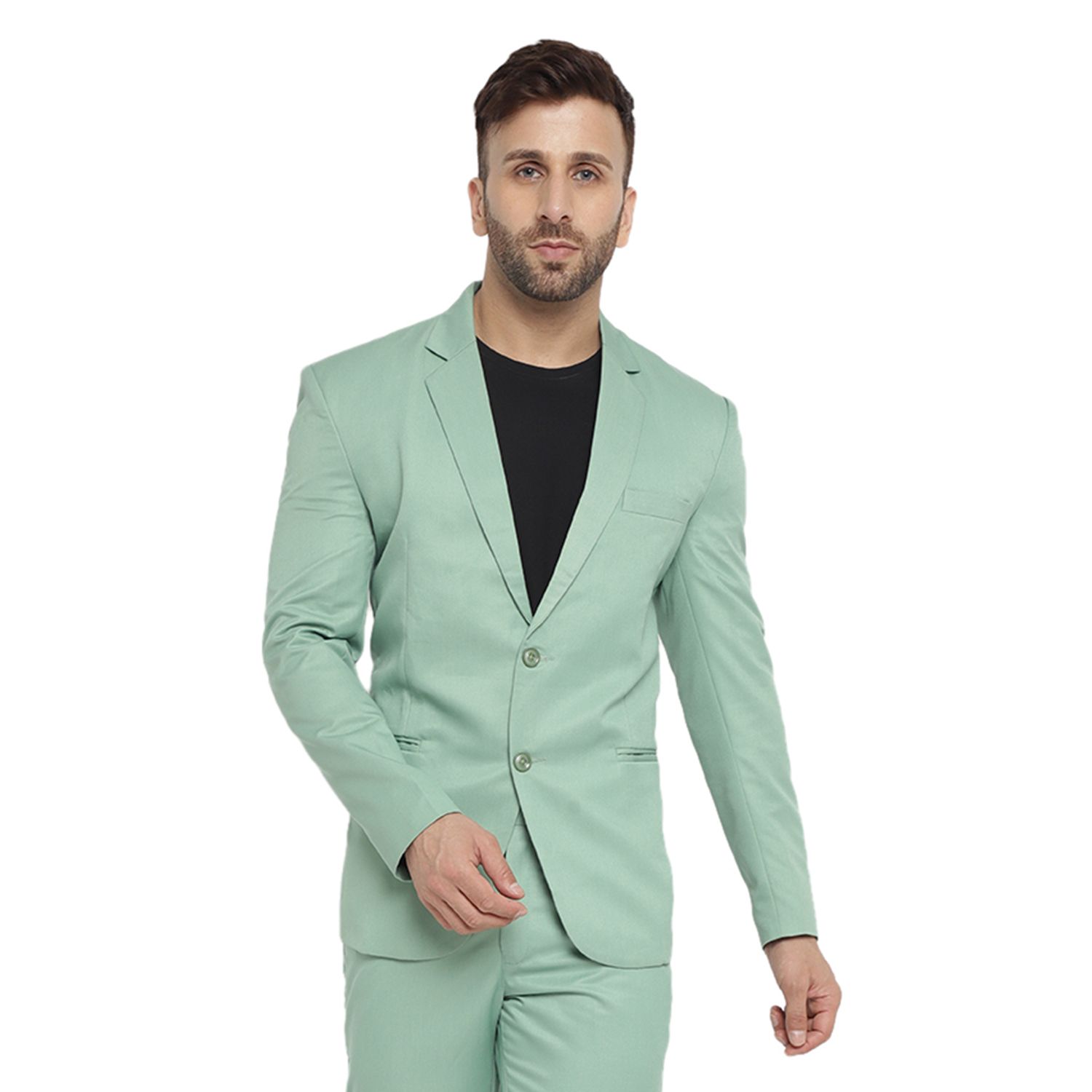MEN_GREEN_2BTN _BLAZER