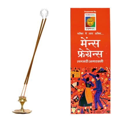 Tribes India Man's Fragrance Luxury Incense Stick - Agarbatti For Puja, Meditation & Festival