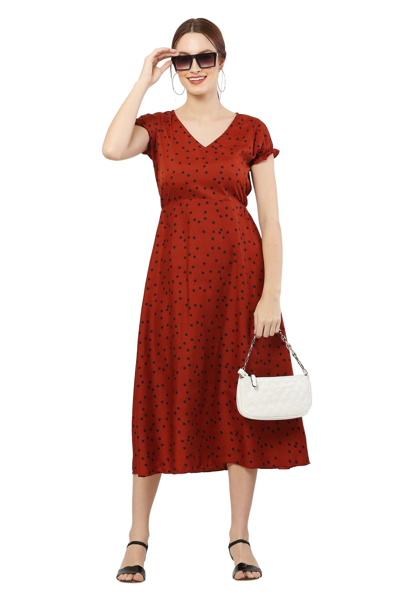 WOMEN_LIGHT_MARRON_FROCK