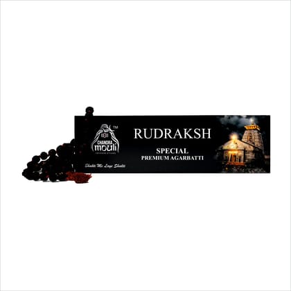 Tribes India Rudraksh Luxury Incense Stick - Agarbatti For Puja, Meditation & Festival
