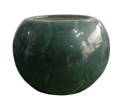 Ceramic Planter Pot for Indoor & Outdoor Plant, Green 1pc