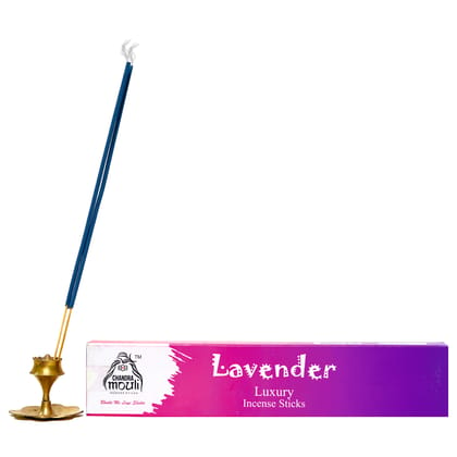 Tribes India Lavender Luxury Incense Stick - Agarbatti For Puja, Meditation & Festival