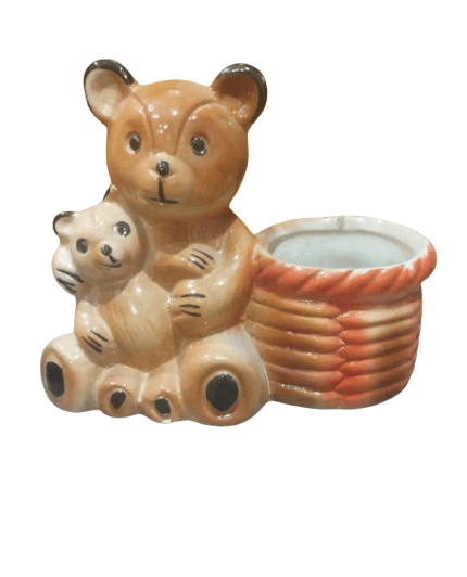 Cute Teddy Bear Shaped Indoor/Outdoor Flower Planter