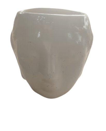 Handicrafts Ceramic Face Shape Vases Planter