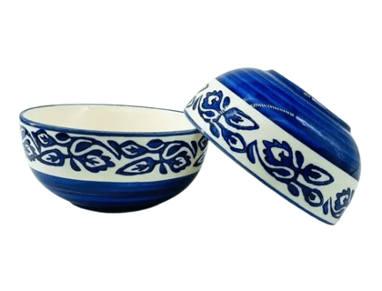 Blue printed Serving Bowl Set
