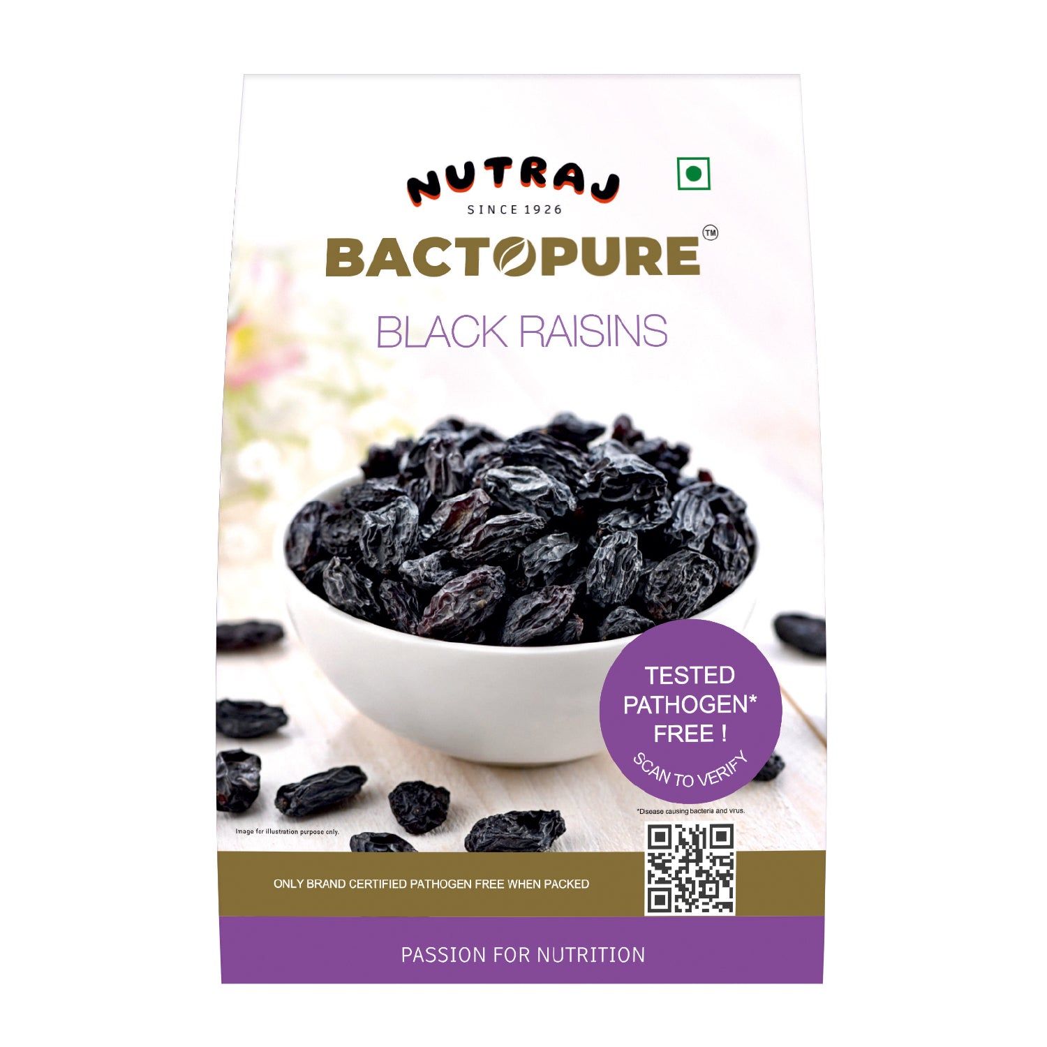 Nutraj Bactopure Black Raisins