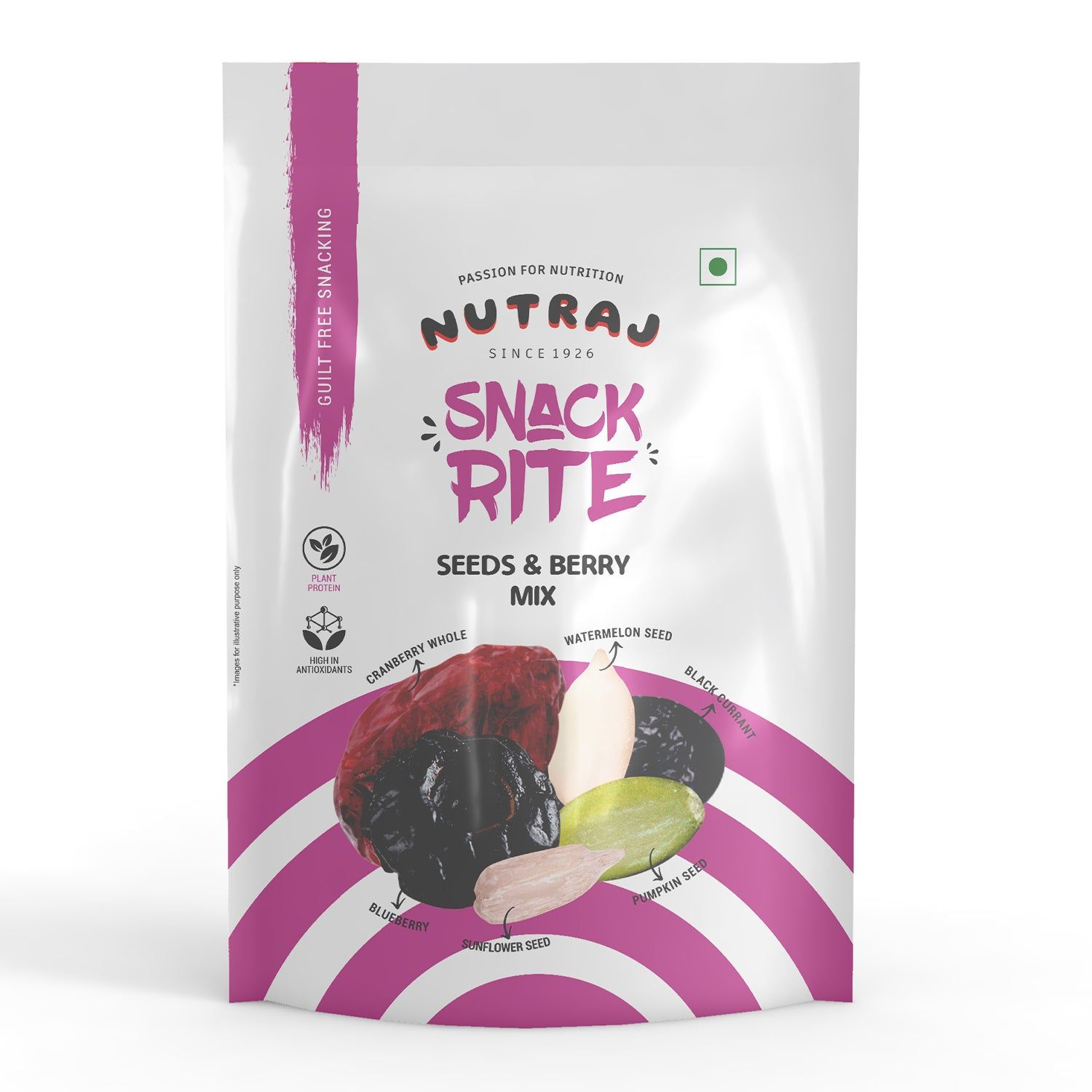 Nutraj Snackrite Seeds & Berry Mix 150gm