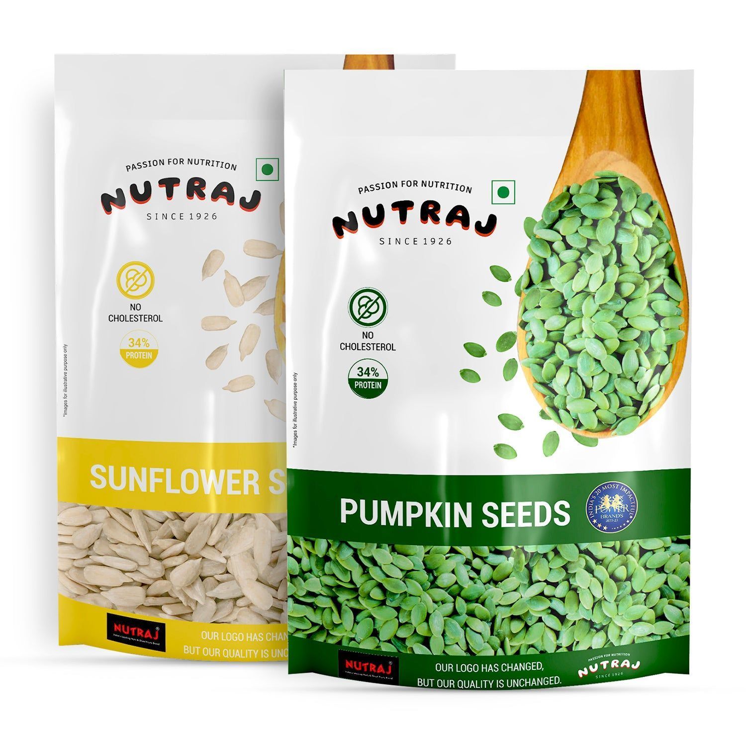 Nutraj Seeds Combo Pack 400g (Sunflower Seeds 200g, Pumpkin Seeds 200g)