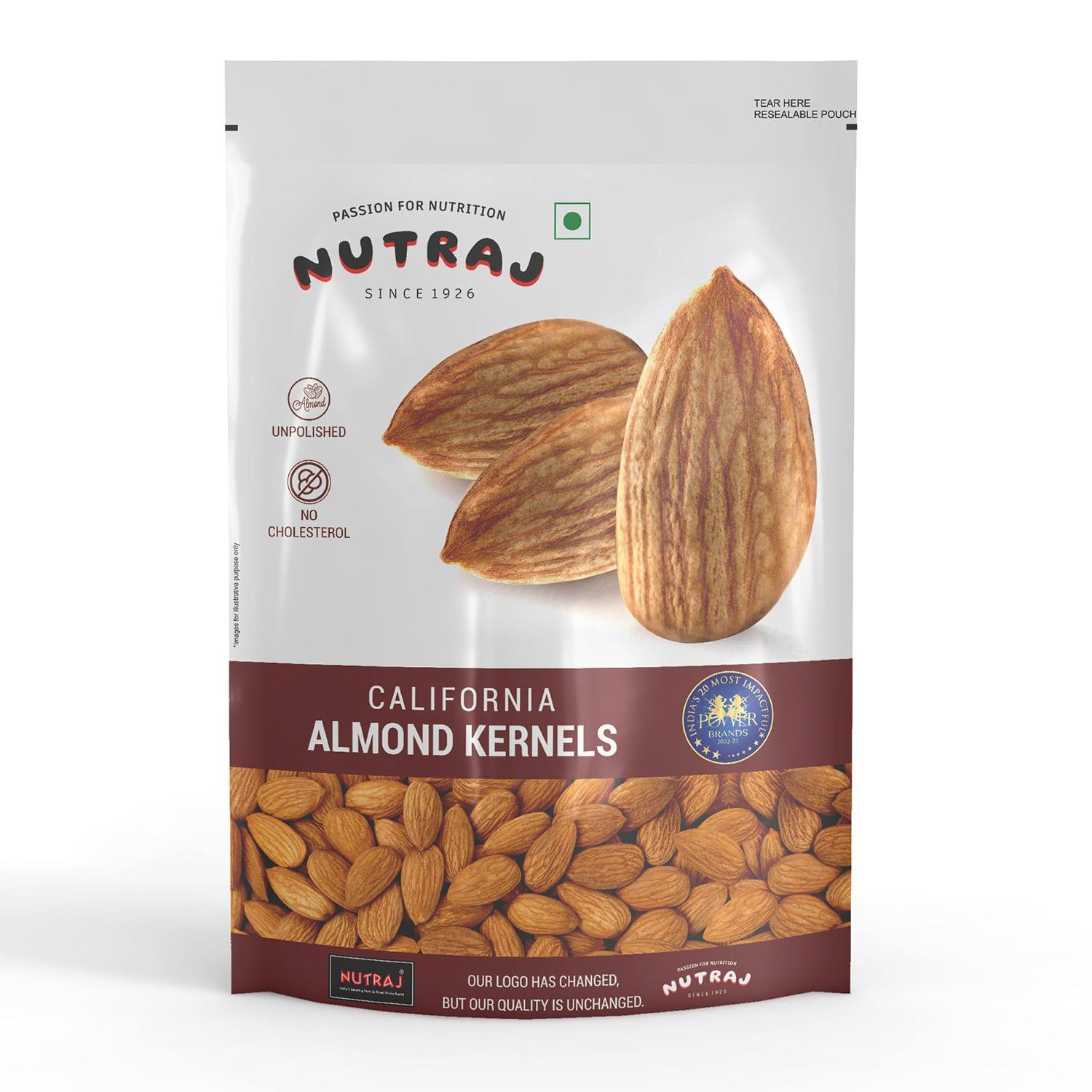 Nutraj Raw California Almonds 250g