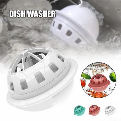 URBAN CREW Ocean wave dishwasher with powerful 12500 rpm motor, turn your sink into a dishwater in seconds, for stubbon stains, easy to use, pluag and play, usb powered (1Pc)