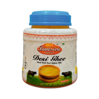 Gold Bansari Premium Pure Desi buffalo Ghee Better Digestion&Immunity 1 Litre (Pack Of 1)