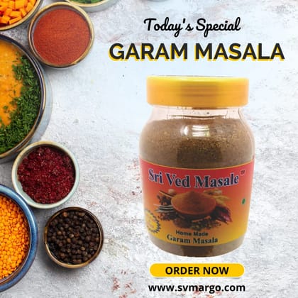 Garam masala /Garam masala powder  |No onion and No garlic | it is the mixture of 18 whole spices | (70Gms)