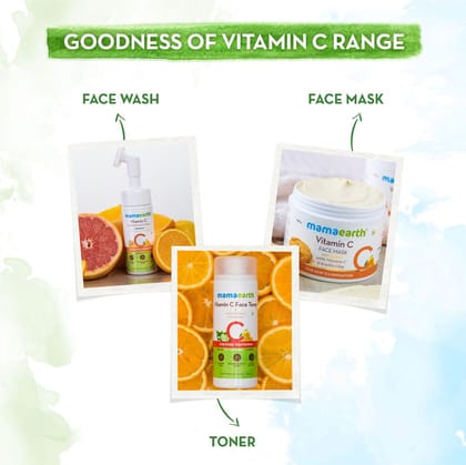 Mamaearth Vitamin C Day Cream For Face With Vitamin C & SPF 20 For Skin Illumination (50gm)